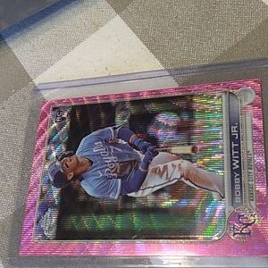 2022 topps chrome rc bobby witt jr usc35 hard to find baseball card